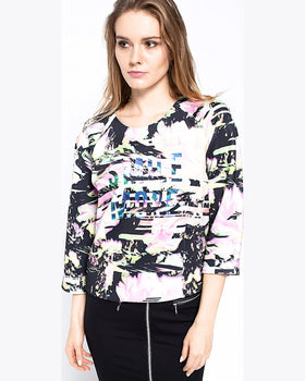 Bluza Guess dariella fleece multicolor