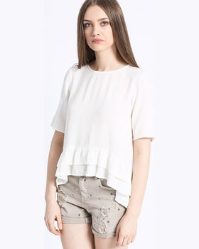 Top Vero Moda alb