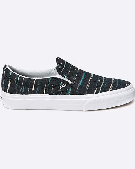 Tenisi Vans classic slip on italian negru