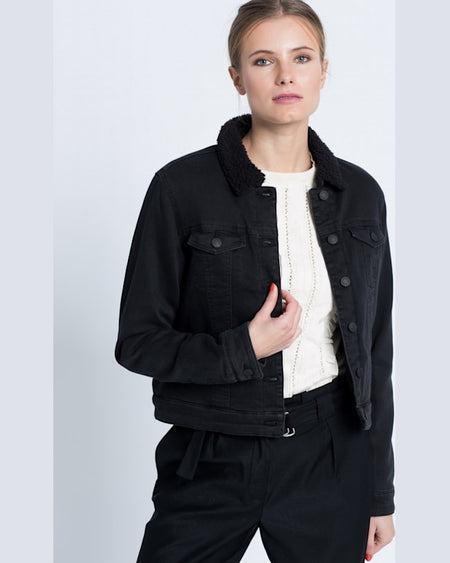 Geaca Vero Moda jeans negru