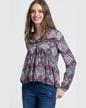 Bluza Pepe Jeans triana bleumarin