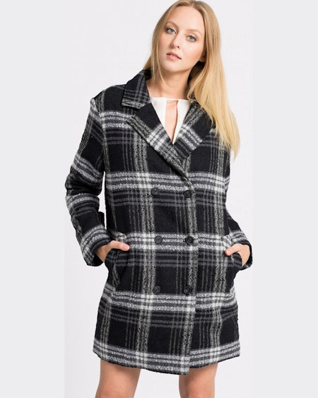 Palton Tommy Hilfiger de puf negru
