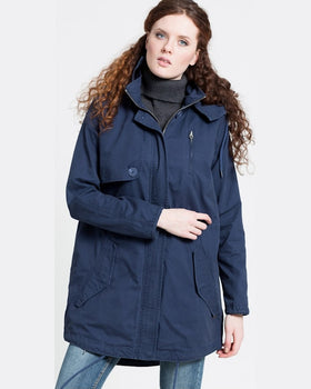 Parka Pepe Jeans hanorac khelina bleumarin