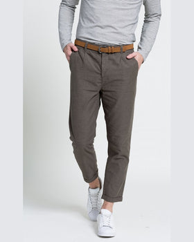 Pantaloni Review maro