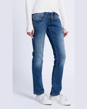 Jeansi Pepe Jeans albastru