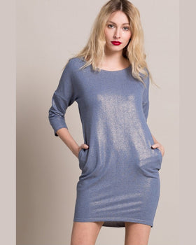 Rochie Answear no angel bleumarin