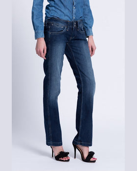 Jeansi Pepe Jeans banji bleumarin