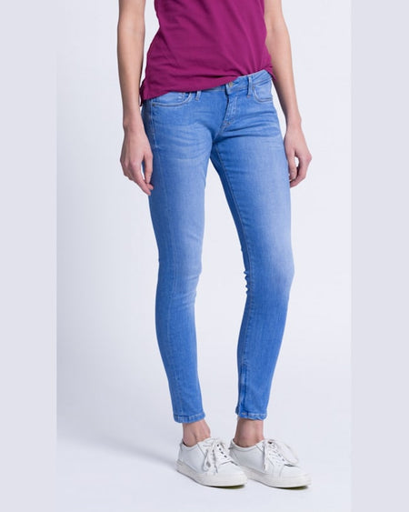 Jeansi Pepe Jeans cher albastru