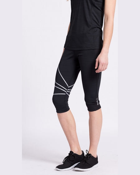 Colanti Reebok capri negru