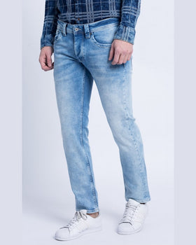 Jeansi Pepe Jeans cash albastru deschis