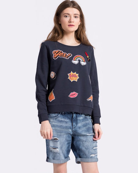Bluza Only bleumarin