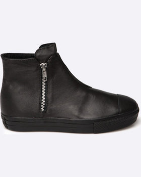 Ghete Converse Piele Neagra