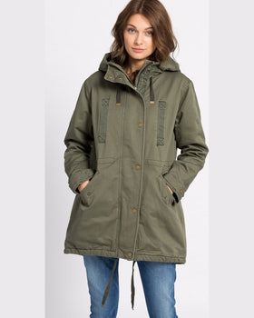 Parka Pepe Jeans hanorac verde