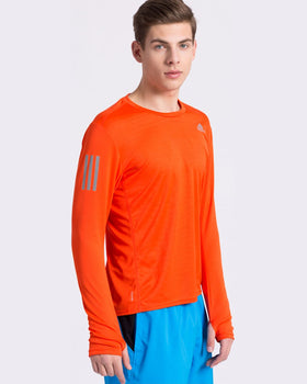 Longsleeve Adidas portocaliu