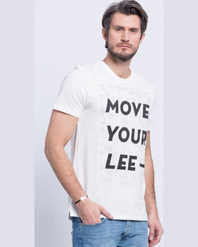 Tricou Lee alb