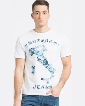 Tricou Trussardi alb