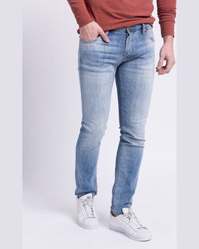 Jeansi Jack and Jones albastru