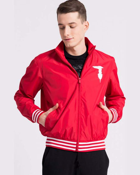 Geaca Trussardi bomber roșu