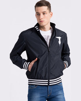 Geaca Trussardi bomber bleumarin