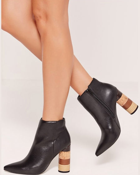 Botine Missguided negru