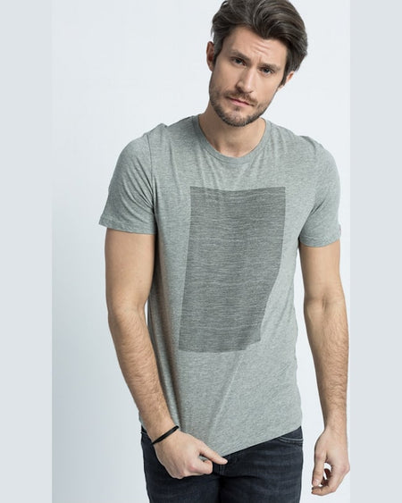 Tricou Jack and Jones gri deschis