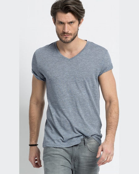 Tricou Tom Tailor albastru deschis