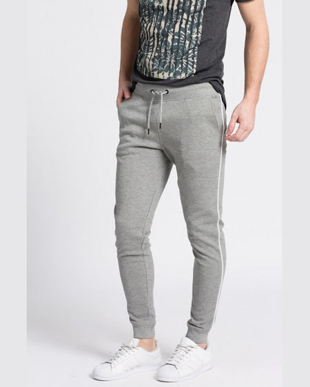 Pantaloni Jack and Jones gri deschis