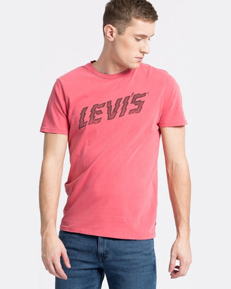 Tricou Levis levisdrawn baroque rose roșu aprins