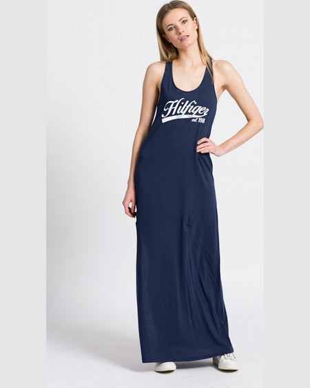 Rochie Tommy Hilfiger bleumarin