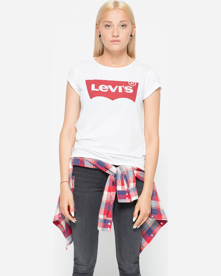 Top Levis alb