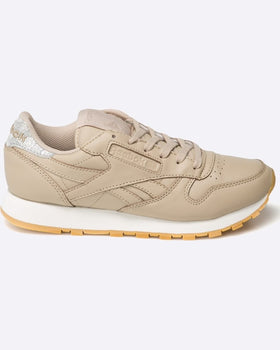 Pantofi Reebok cl lthr met diamond transparent