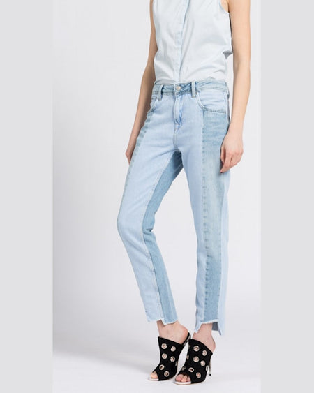 Jeansi Pepe Jeans albastru deschis