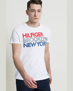 Tricou Tommy Hilfiger alb