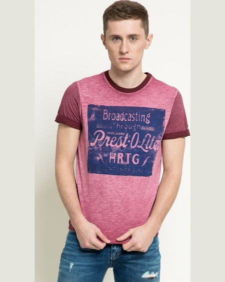 Tricou Pepe Jeans violet