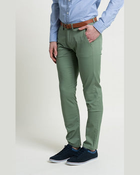 Pantaloni Selected verde