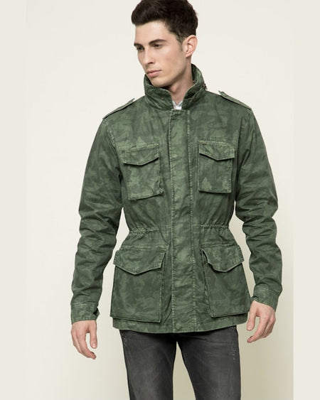 Parka Pepe Jeans hanorac militar