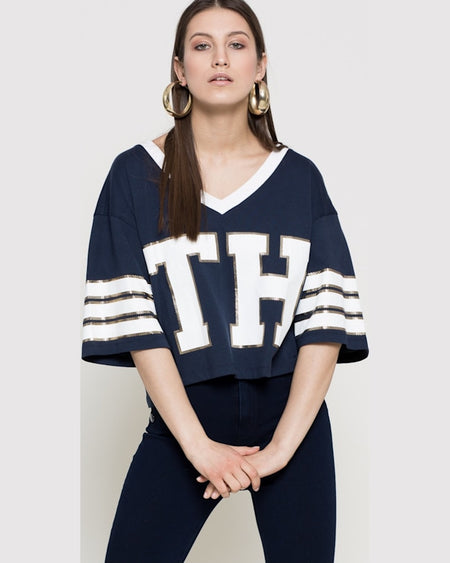 Top Tommy Hilfiger bleumarin