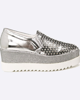 Pantofi Carinii pantof argint
