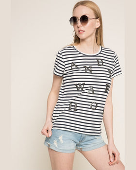 Top Pepe Jeans alb