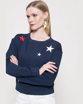 Bluza Tommy Hilfiger bleumarin