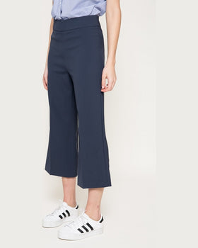 Pantaloni Broadway bleumarin