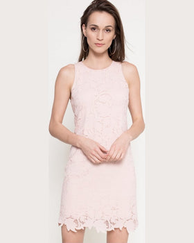 Rochie Kiss My Dress roz pastelat