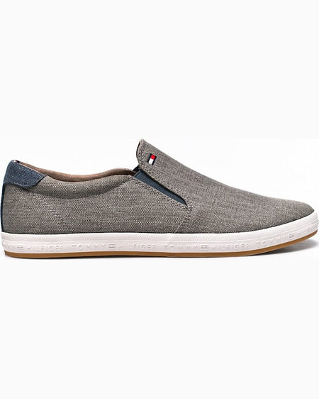 Tenisi Tommy Hilfiger gri deschis