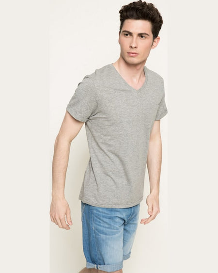 Tricou Jack and Jones gri deschis