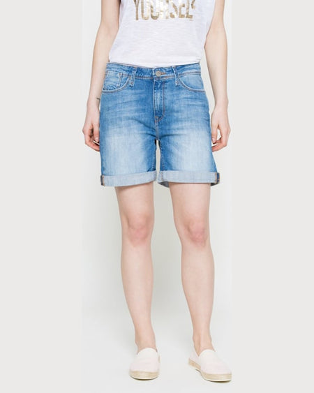 Pantaloni Lee scurti albastru