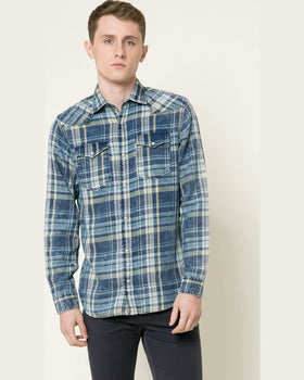 Camasa Jack and Jones bleumarin