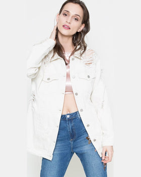 Geaca Missguided crem