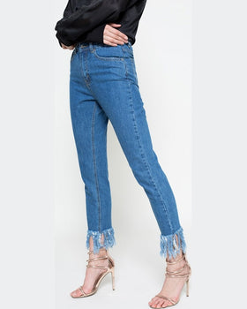 Jeansi Missguided albastru