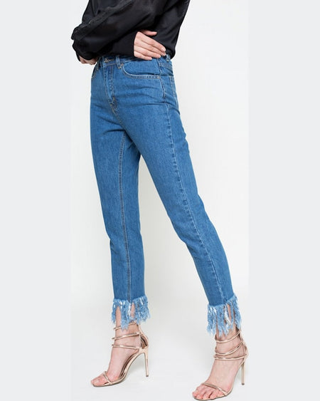 Jeansi Missguided albastru