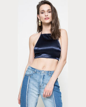 Top Missguided bleumarin